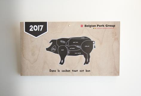 Ontwerp van een briefkaart - design Creamanie